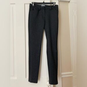 Calvin Klein professional black and gray plaid pants